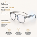 Xelqunary™ VisionRest Focus Relief Glasses